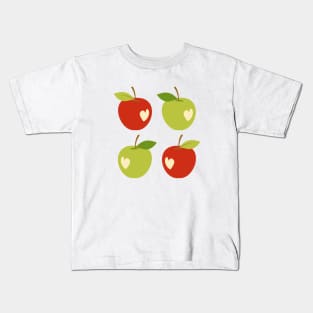 Bitten apples Kids T-Shirt